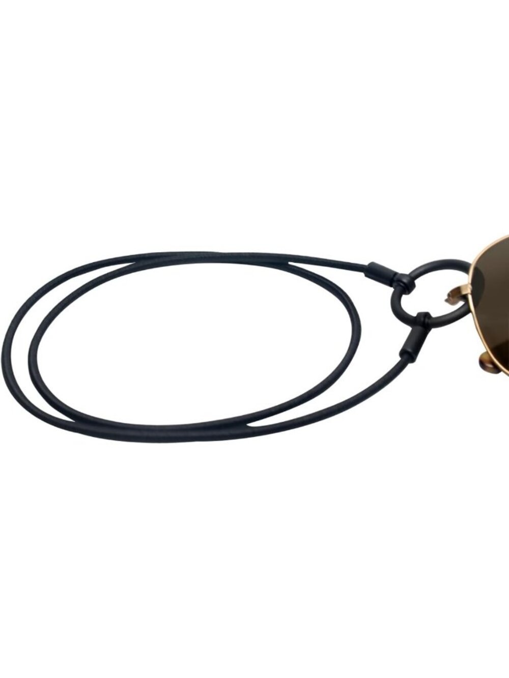Stylish Eyeglass Necklace Holder 25” Black Stretch Cord | Unisex Glasses Chain